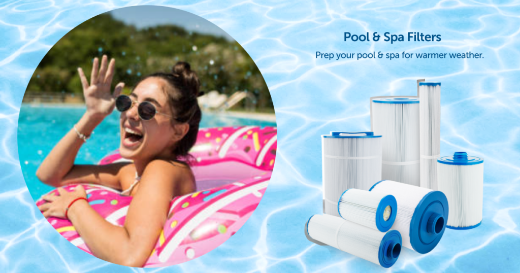 Pool and spa filters