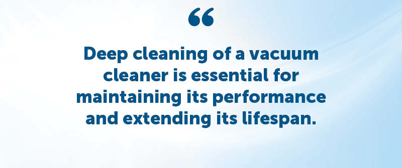 How To Deep Clean A Vacuum Cleaner?