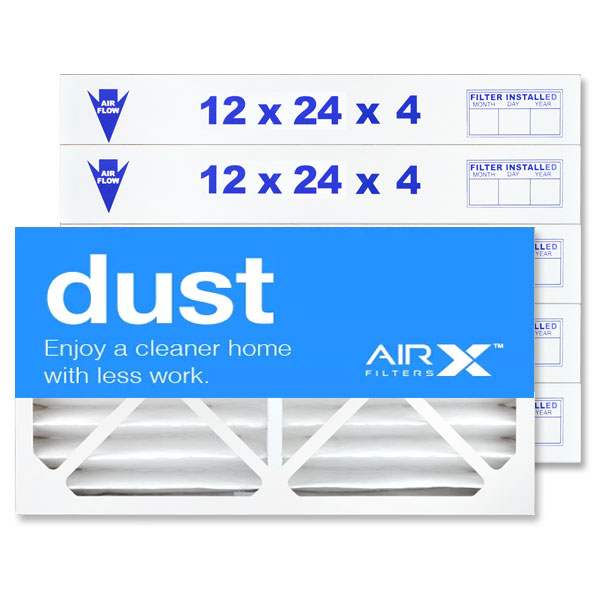 12x24x4 AIRx DUST Air Filter - MERV 8