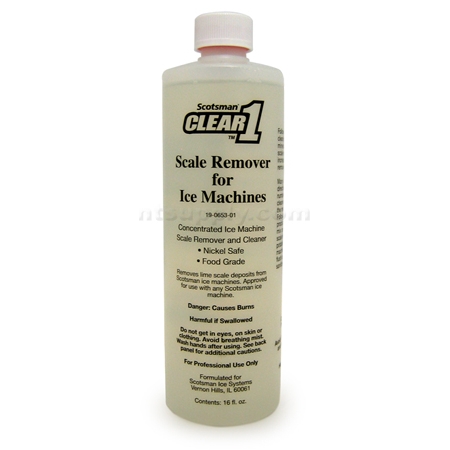 Scotsman 19-0653-01 Clear 1 Ice Machine Scale Remover & Cleaner
